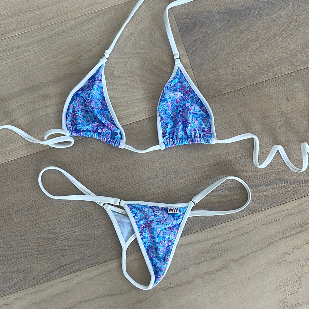 Wicked weasel full bikini set size large top and small bottom